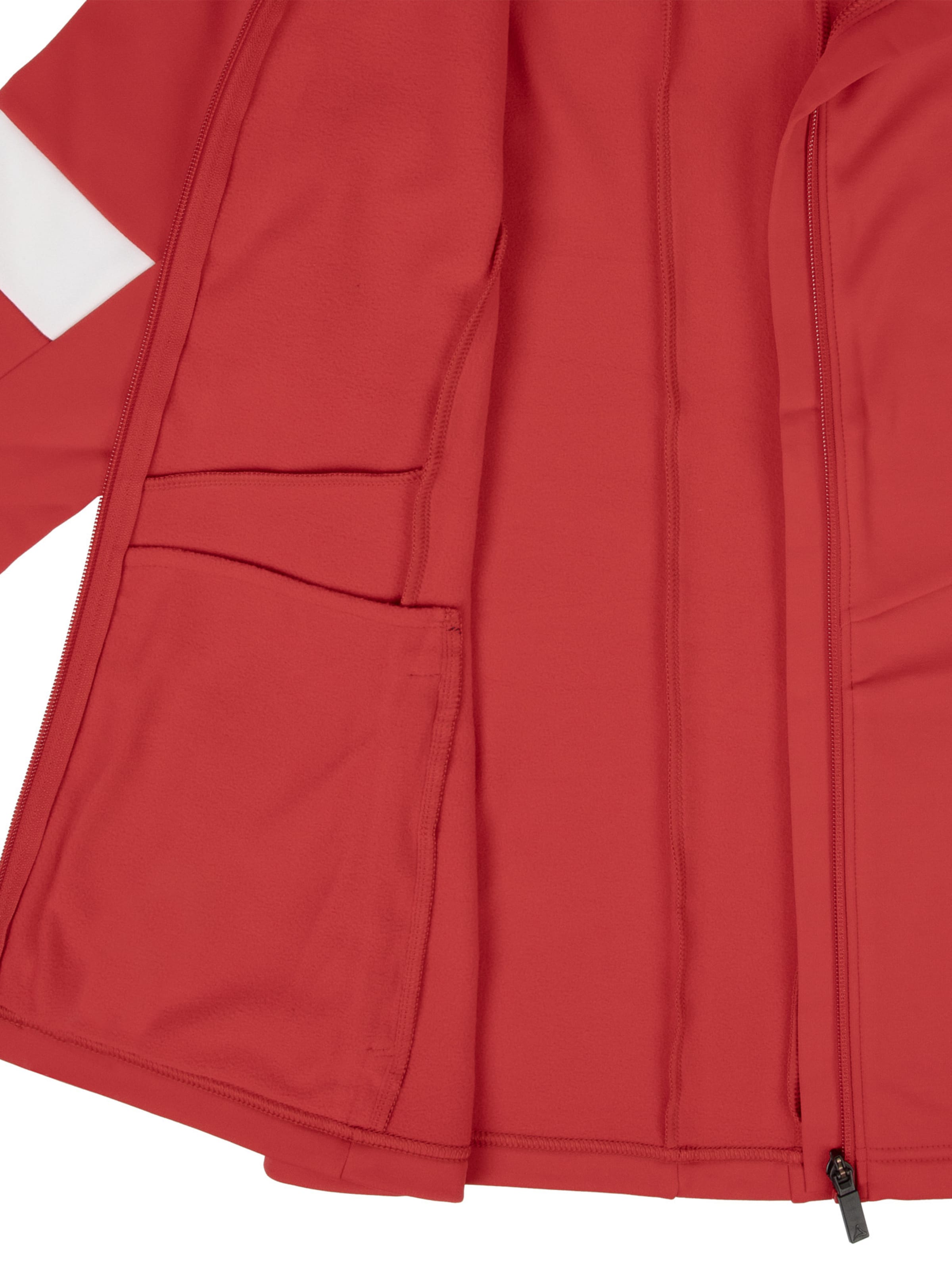 Giacca di pile funzionale 'Grassen' di Schöffel in rosso