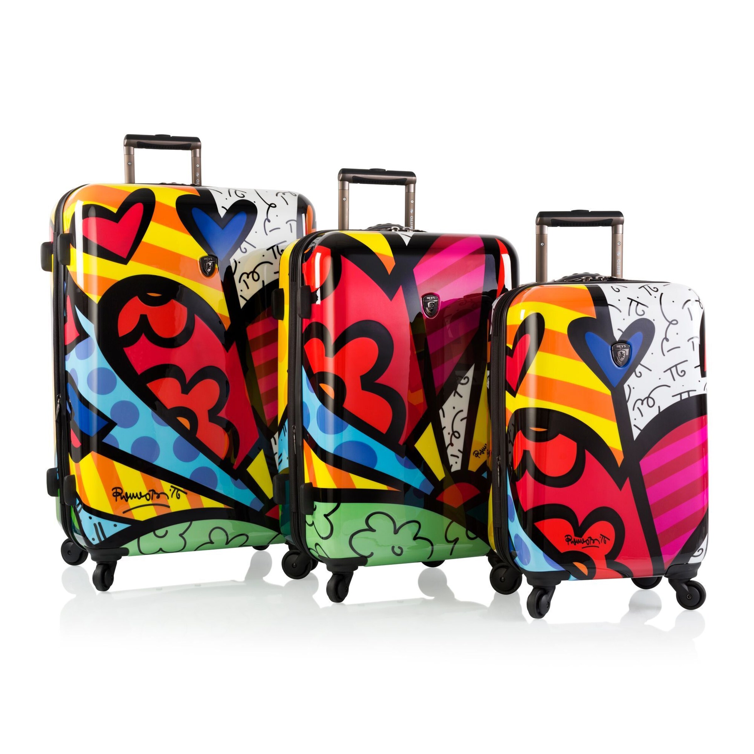 Heys Suitcase Set 'Britto' in Mixed colors: front