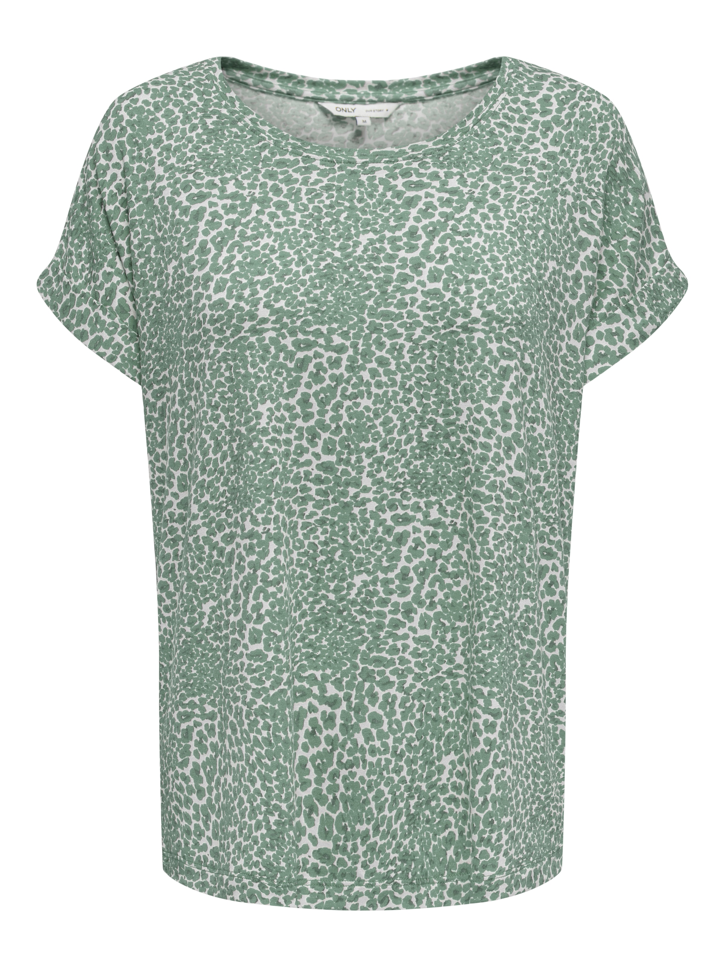 ONLY Μπλουζάκι 'ONLMoster' σε πράσινο: μπροστά