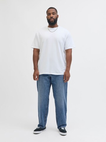 Jack & Jones Plus regular Jeans 'JJIMIKE JJORIGINAL' i blå