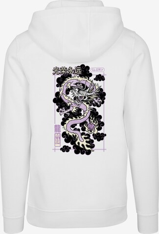Mister Tee Sweatshirt 'Glory Dragon V2' in Weiß