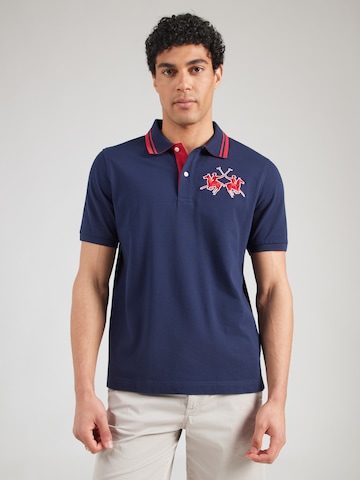 T-Shirt La Martina en bleu : devant