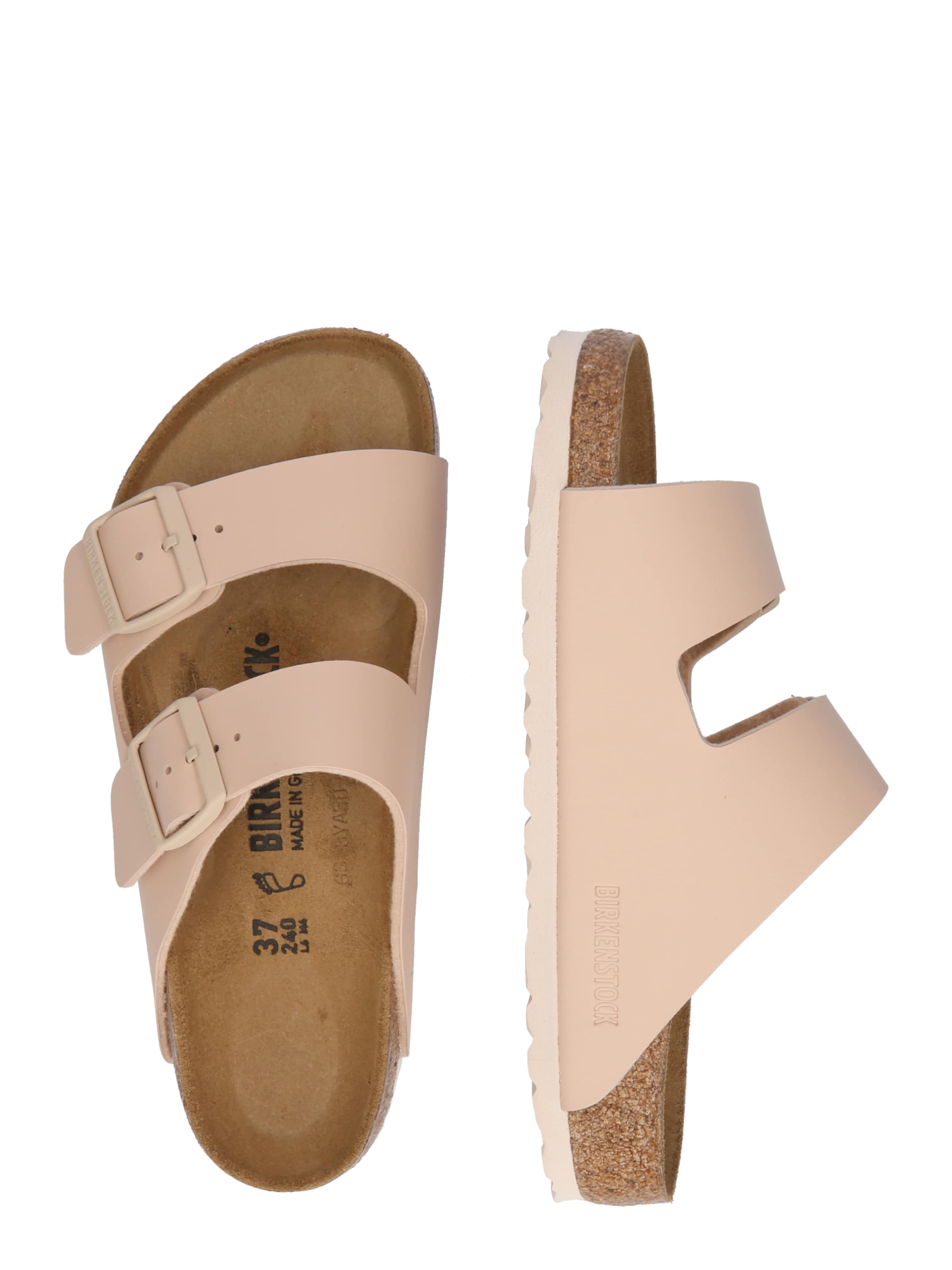BIRKENSTOCK Klapki 'Arizona' w kolorze beżowy