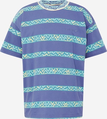 QUIKSILVER Shirt 'Take Us Back' in Blauw: voorkant