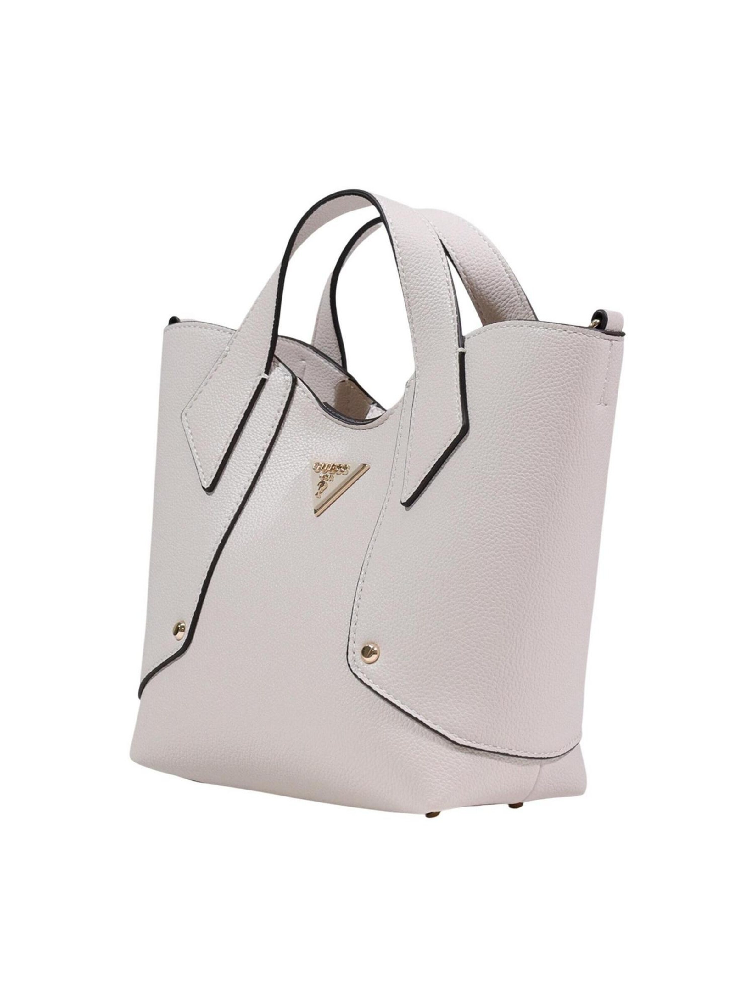 Borsa a spalla 'DARCY MINI TOTE HWBG99 14750' di GUESS in bianco