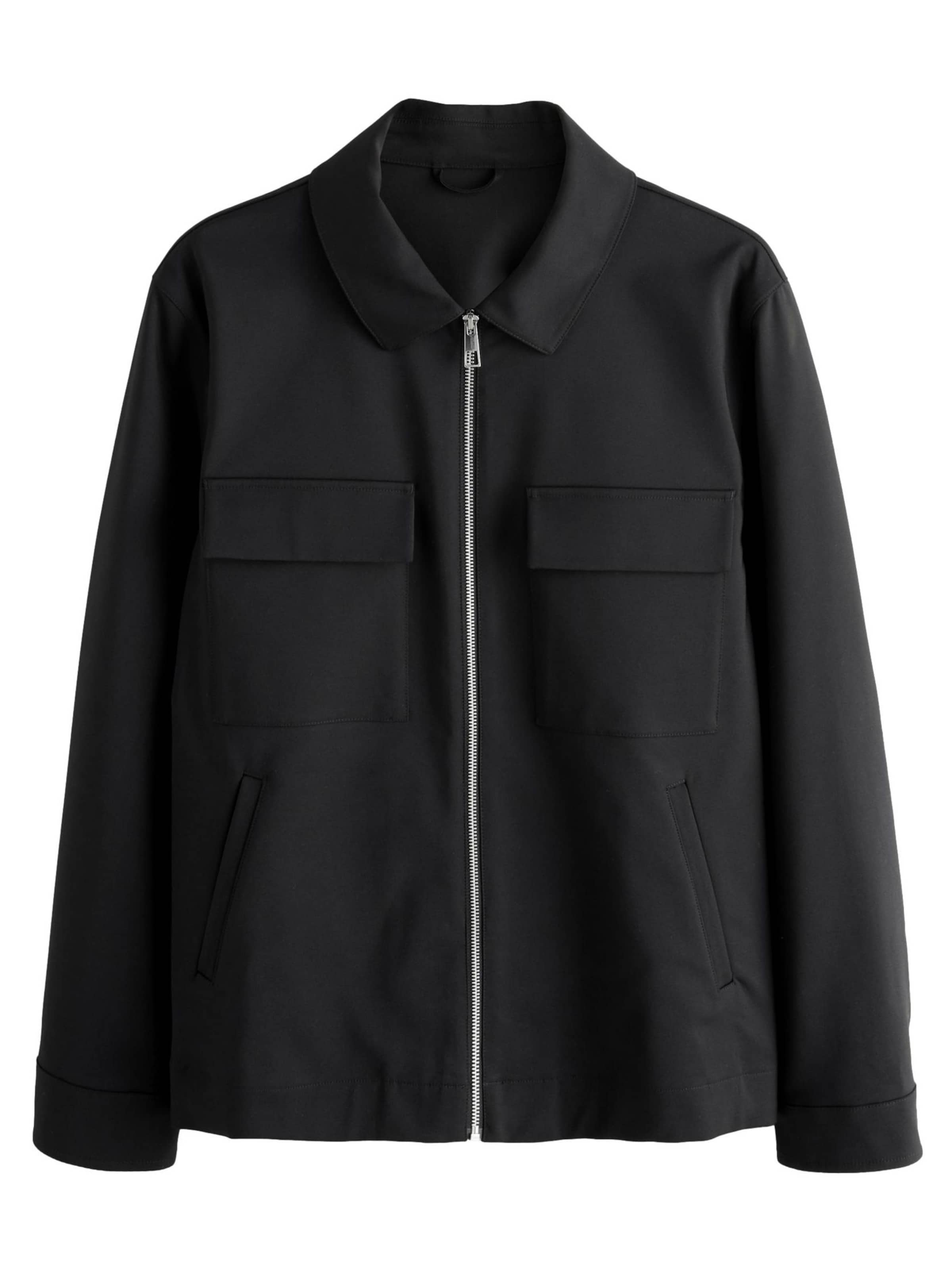 Next Демисезонная куртка в Черный: спереди