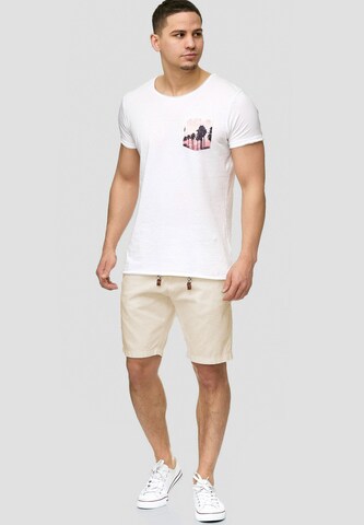 INDICODE JEANS Regular Shorts in Beige