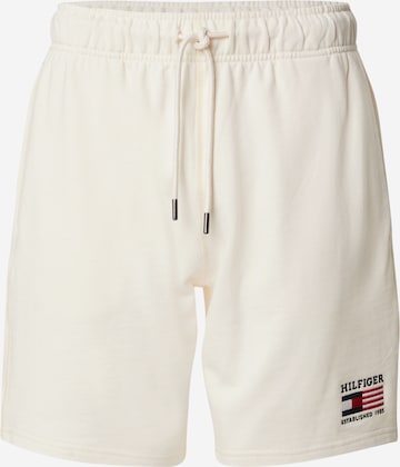 TOMMY HILFIGER Штаны 'AMERICANA' в Белый: спереди