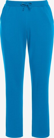 Ulla Popken Broek in Blauw: voorkant