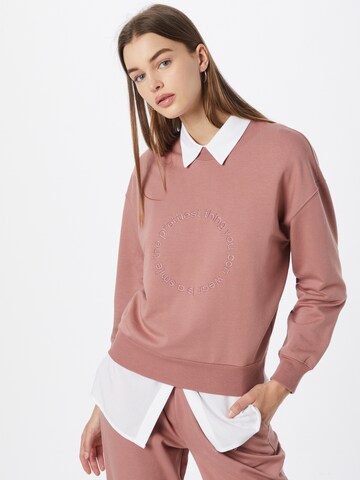 ABOUT YOU Sweatshirt 'Nancy' in Rot: Vorderseite