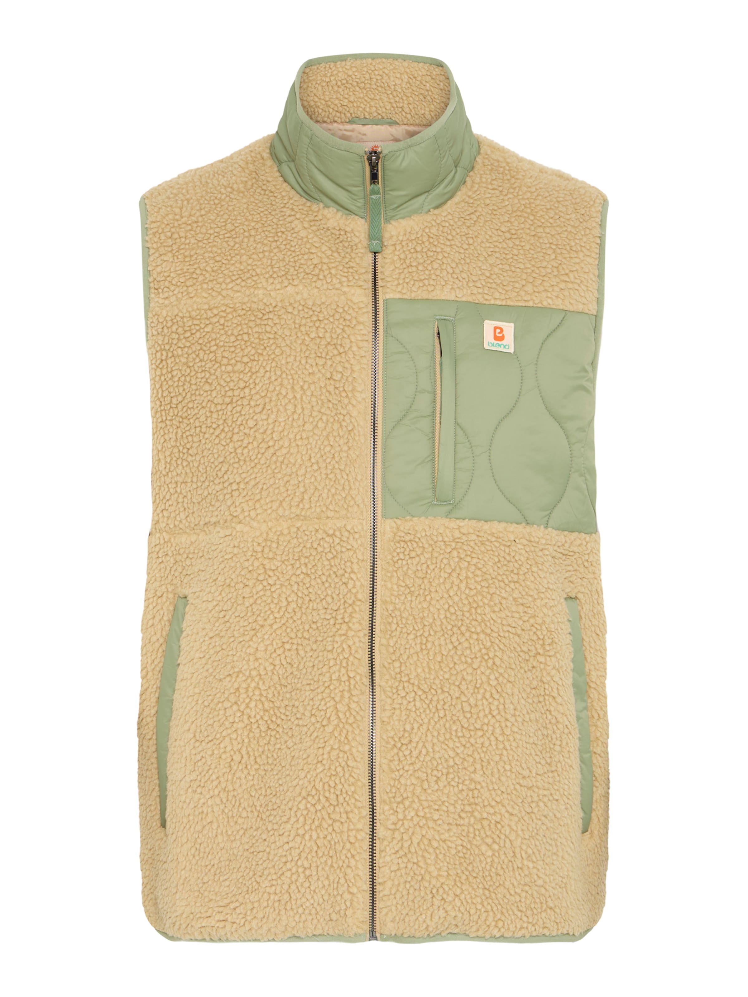 BLEND - Chaleco 'BHSun' en beige: frente