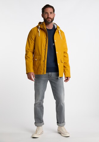 DreiMaster Maritim Weatherproof jacket in Yellow