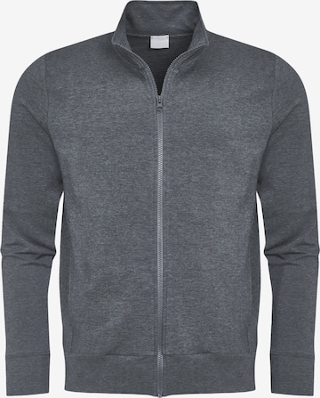 Mey Sweatvest 'Enjoy' in Grijs: voorkant