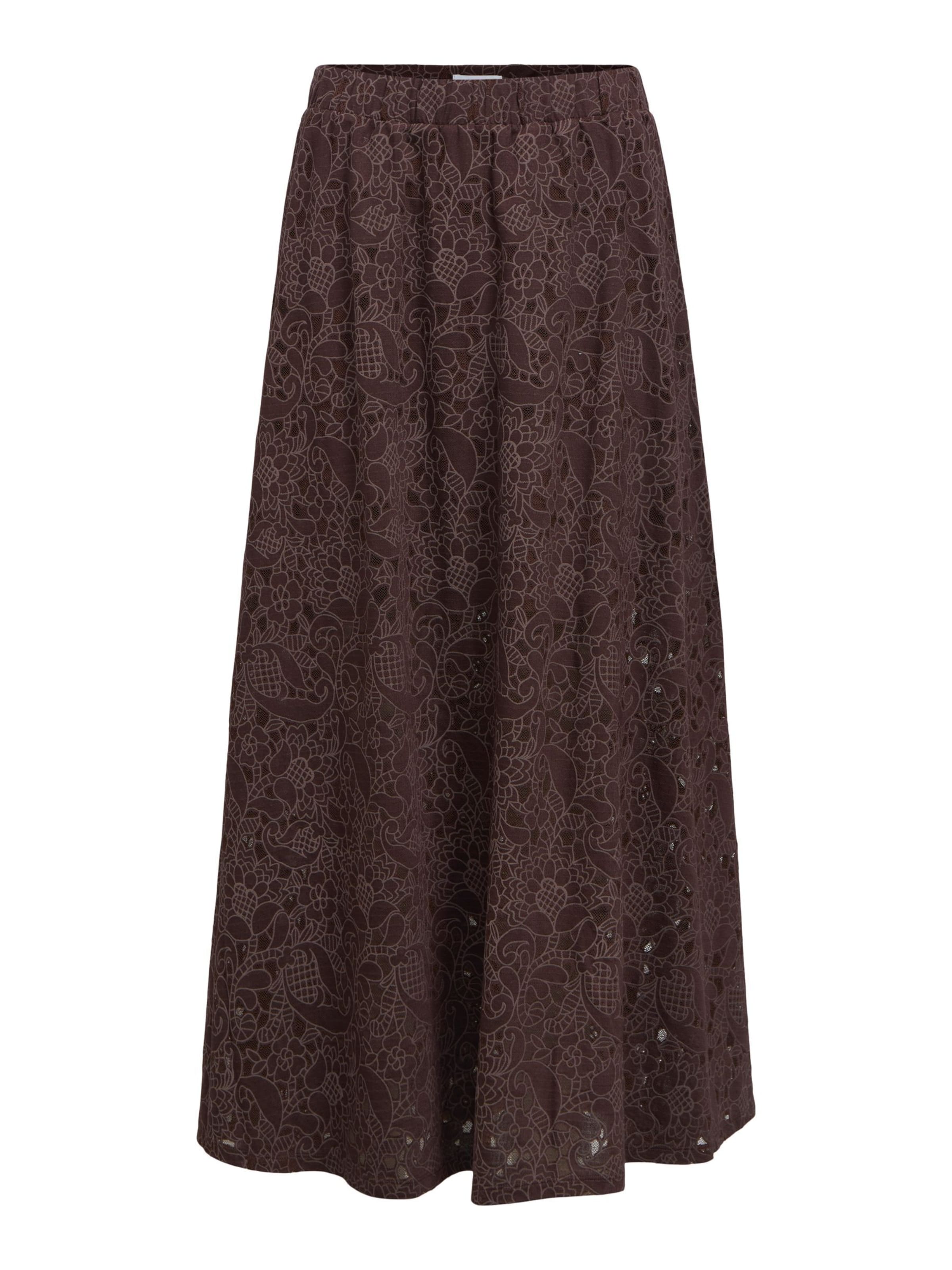 OBJECT Skirt 'OBJBianca' in Brown: front