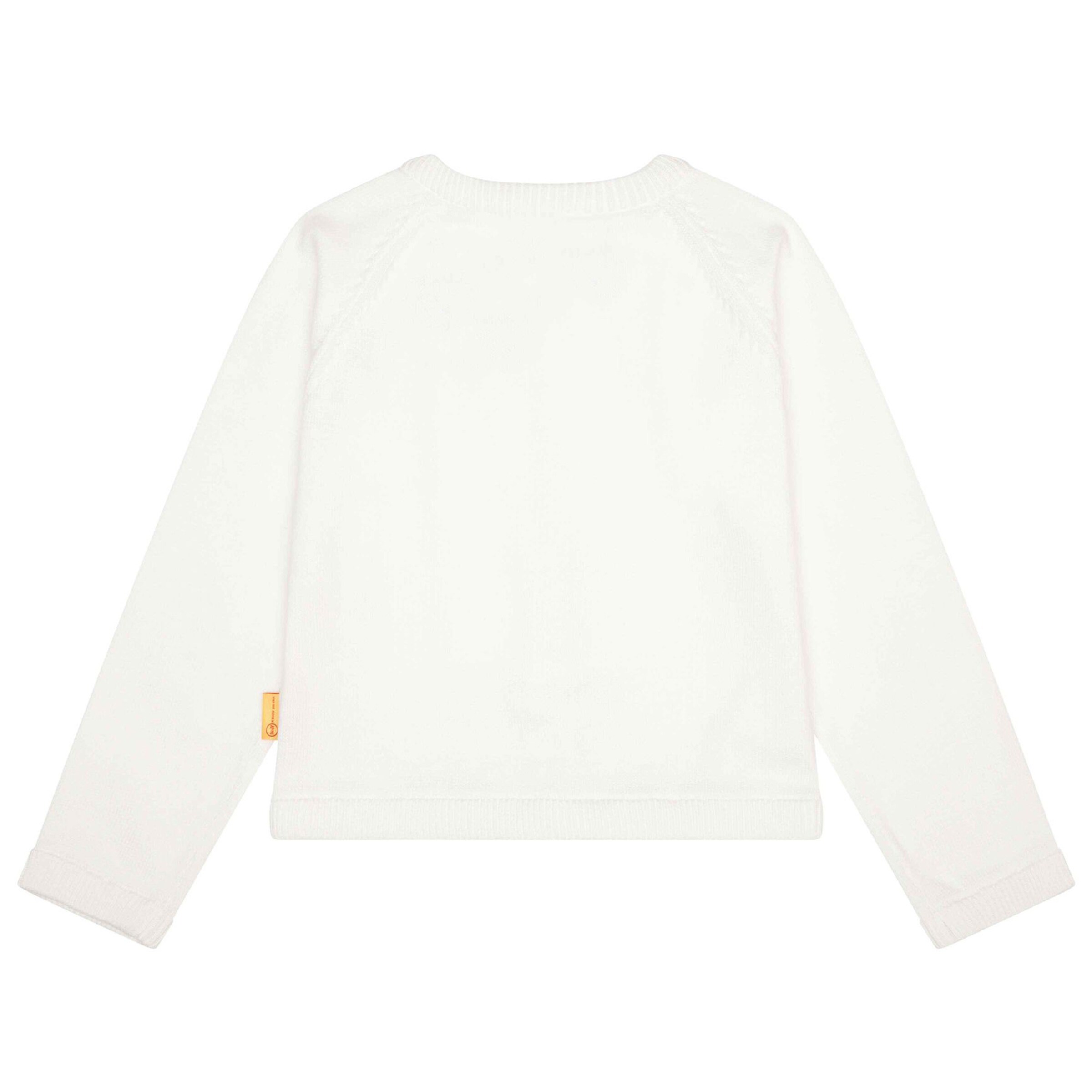 Steiff Collection Gebreid vest in Wit