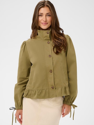 Cream Tussenjas 'CRBibbie' in Groen: voorkant