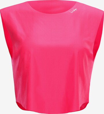 Haut de sport 'AET115' Winshape en rose : devant