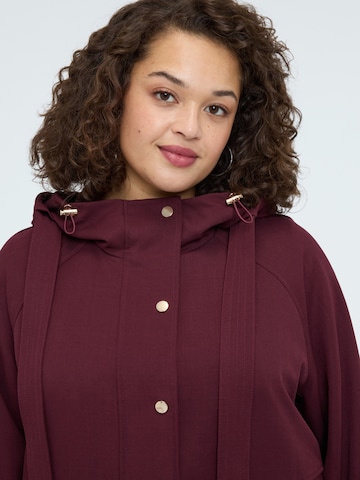 Manteau d’hiver Fiorella Rubino en rouge