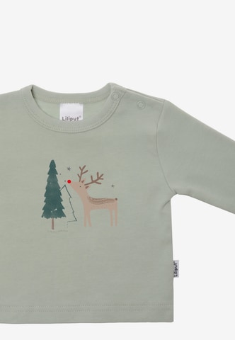 LILIPUT Shirt 'Let the cozy season begin' in Green