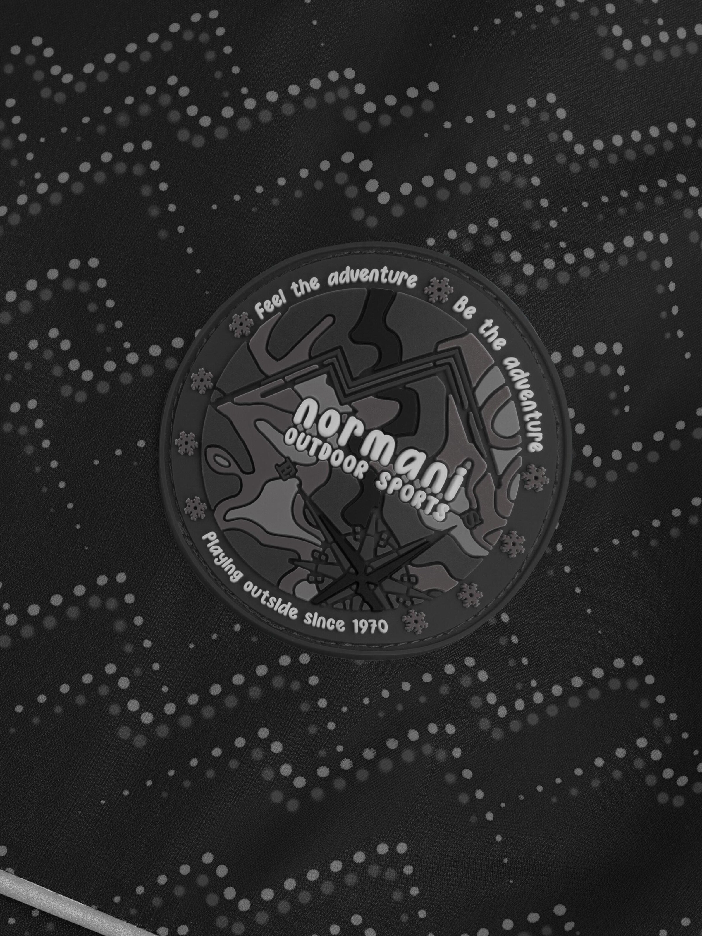 normani Winterjas 'Dawson' in Zwart