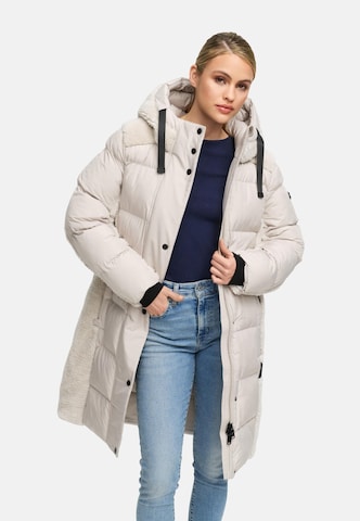 Manteau d’hiver NAVAHOO en gris : devant
