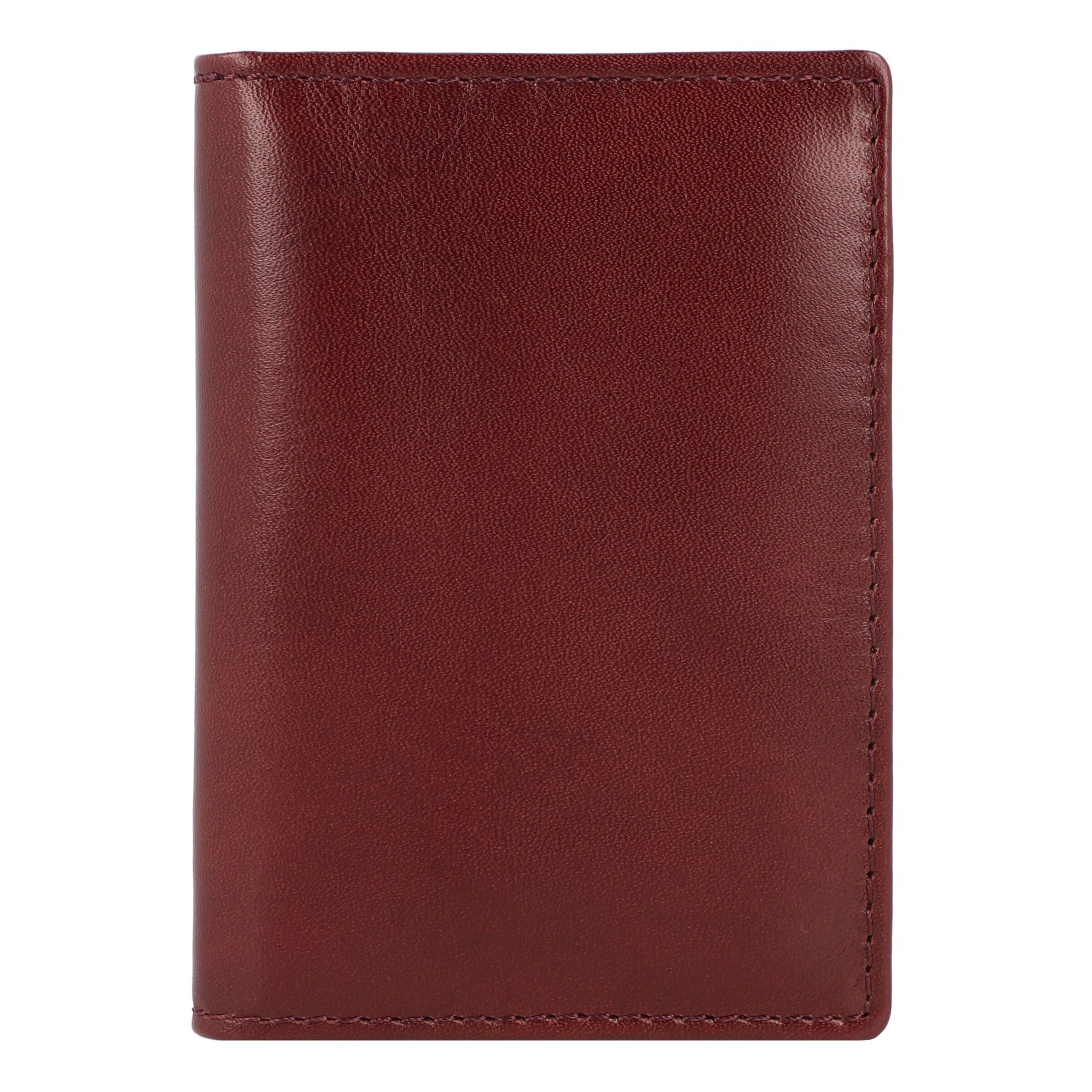 LEONHARD HEYDEN Wallet 'Cambridge' in Red: front