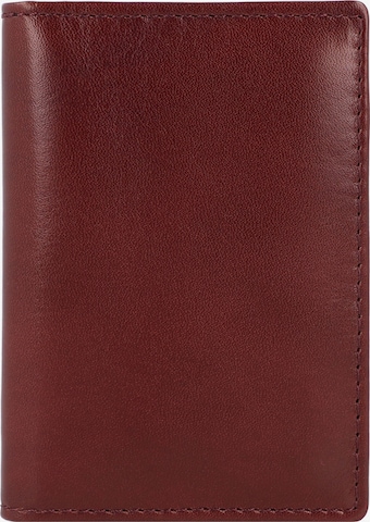 Portamonete 'Cambridge' di LEONHARD HEYDEN in rosso: frontale