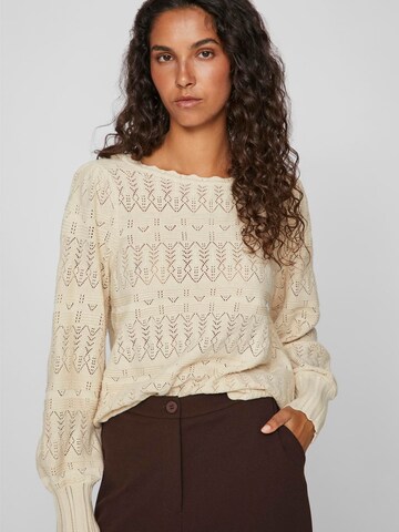 VILA Sweater 'VIVo' in Beige