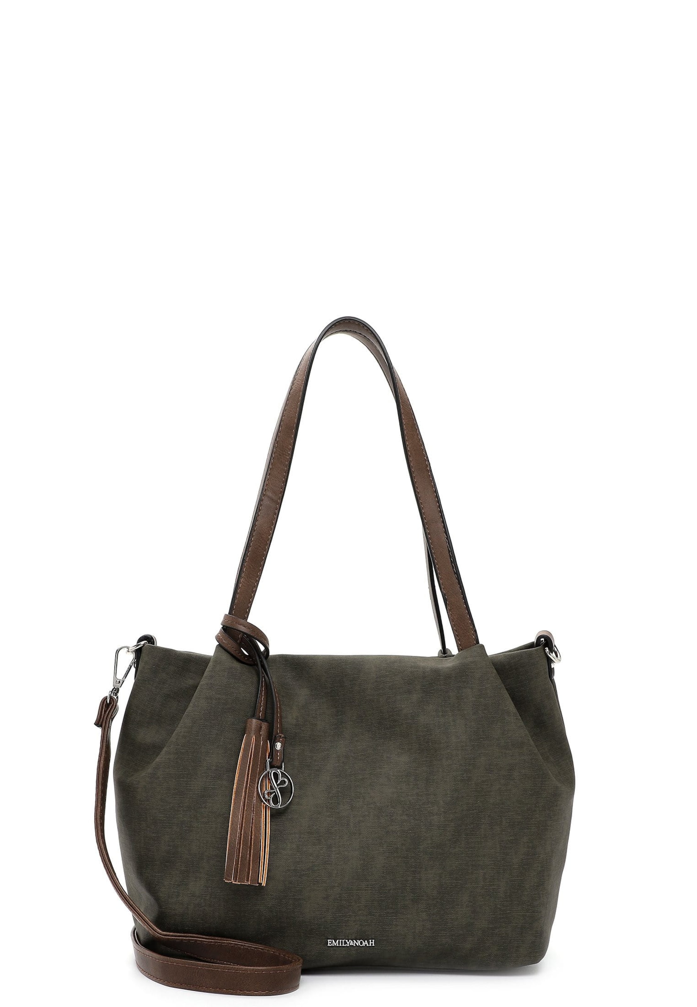Emily & Noah Shopper ' Elke ' in Green: front