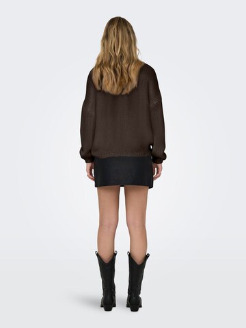 ONLY Pullover 'ONLJACKIE' i brun