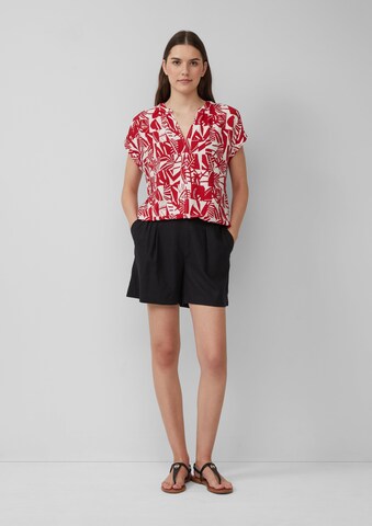 s.Oliver Wide Leg Shorts in Schwarz