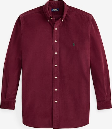 Polo Ralph Lauren Big & Tall Regular fit Overhemd in Rood: voorkant