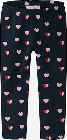 NAME IT Скинни Леггинсы 'NMFLIA' в Синий: спереди