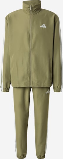 ADIDAS SPORTSWEAR Treenipuku värissä oliivi / valkoinen, Tuotenäkymä