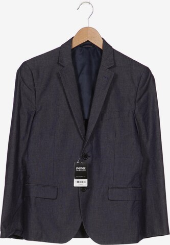 H&M Suit Jacket in S in Blue: front