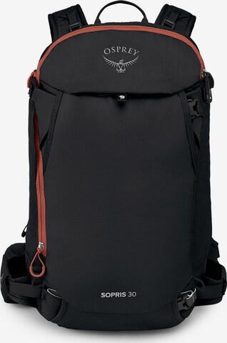 Osprey Backpack 'Sopris 30' in Black: front