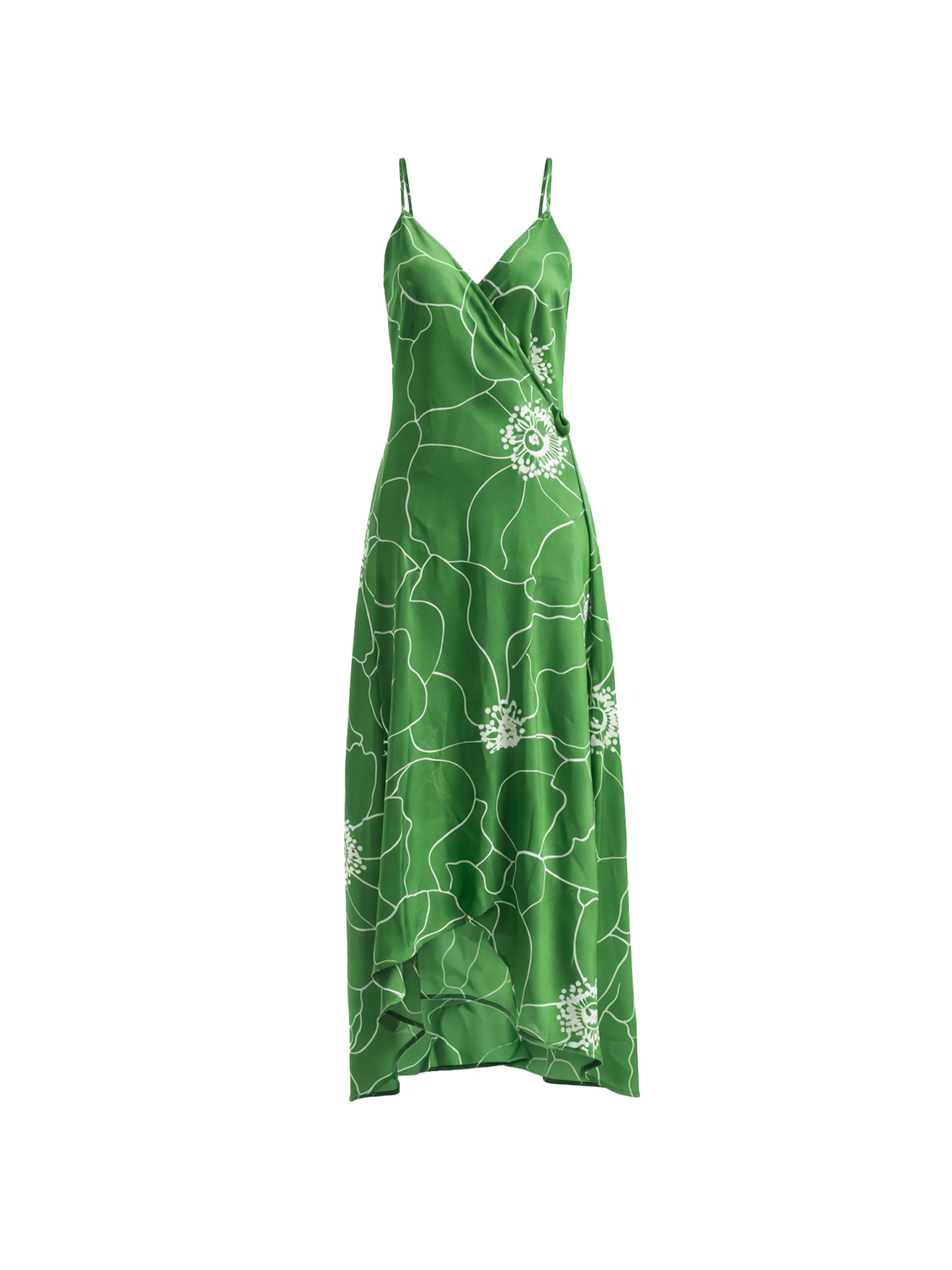 Haris Cotton Dress 'Haris Cotton' in Green: front