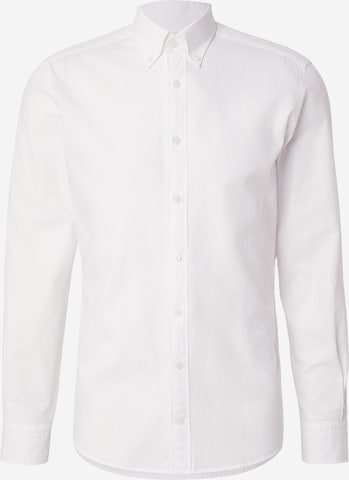 Hackett London Slim fit Skjorta i vit: framsida