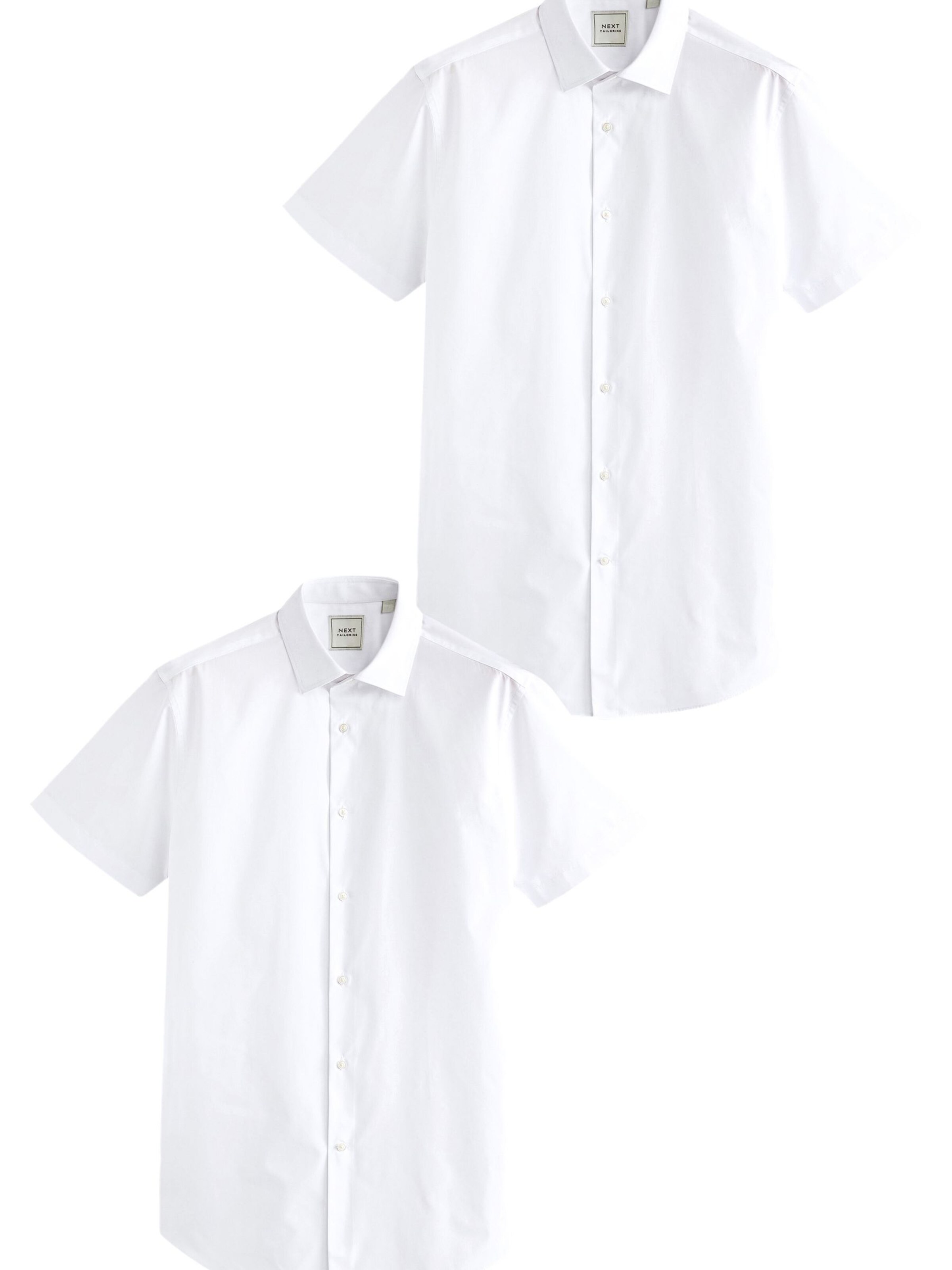 Next Kitsas lõige Triiksärk, värv valge