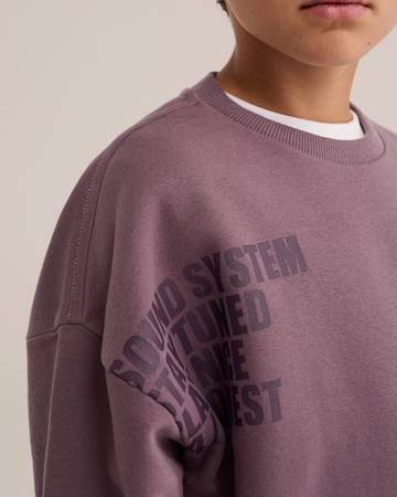 WE Fashion Sweatshirt in Lila