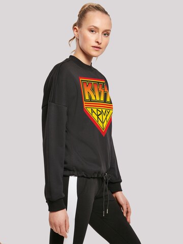 Sweat-shirt 'Kiss Army Logo' F4NT4STIC en noir