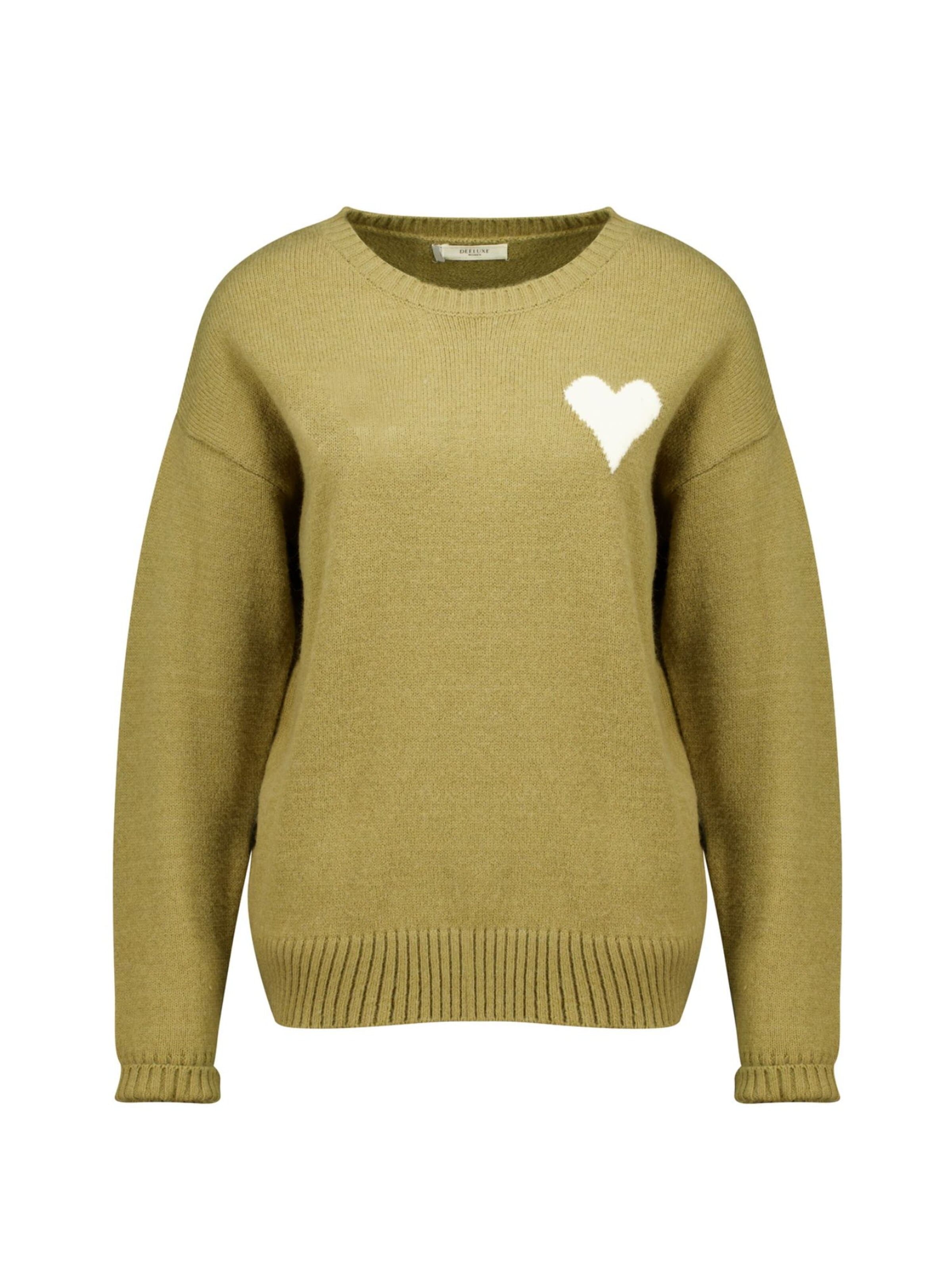 Pull-over Deeluxe en vert : devant