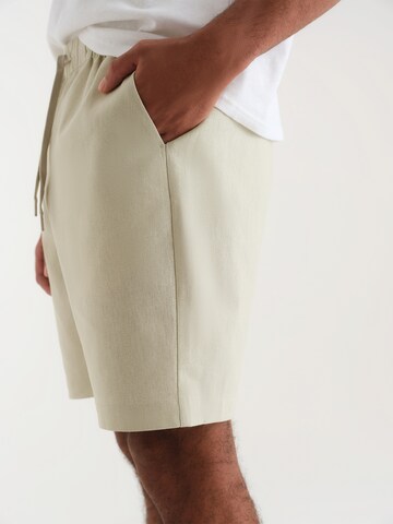 ABOUT YOU x Kevin Trapp Regular Trousers 'Jonas' in Beige