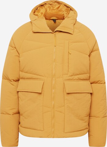 ADIDAS SPORTSWEAR Outdoor jacket 'Big Baffle' in Brown: front