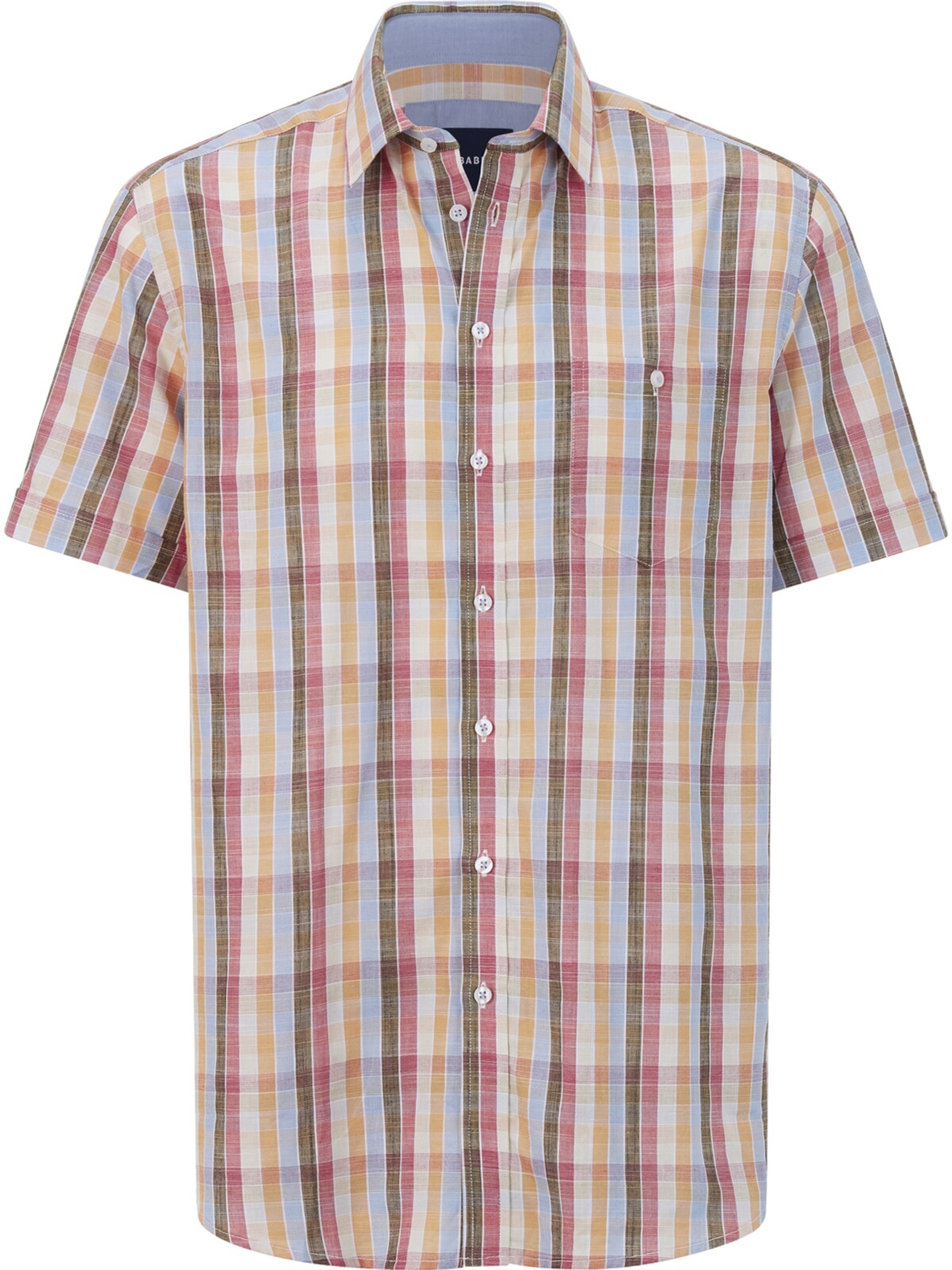 BABISTA Button Up Shirt 'Navor' in Orange: front