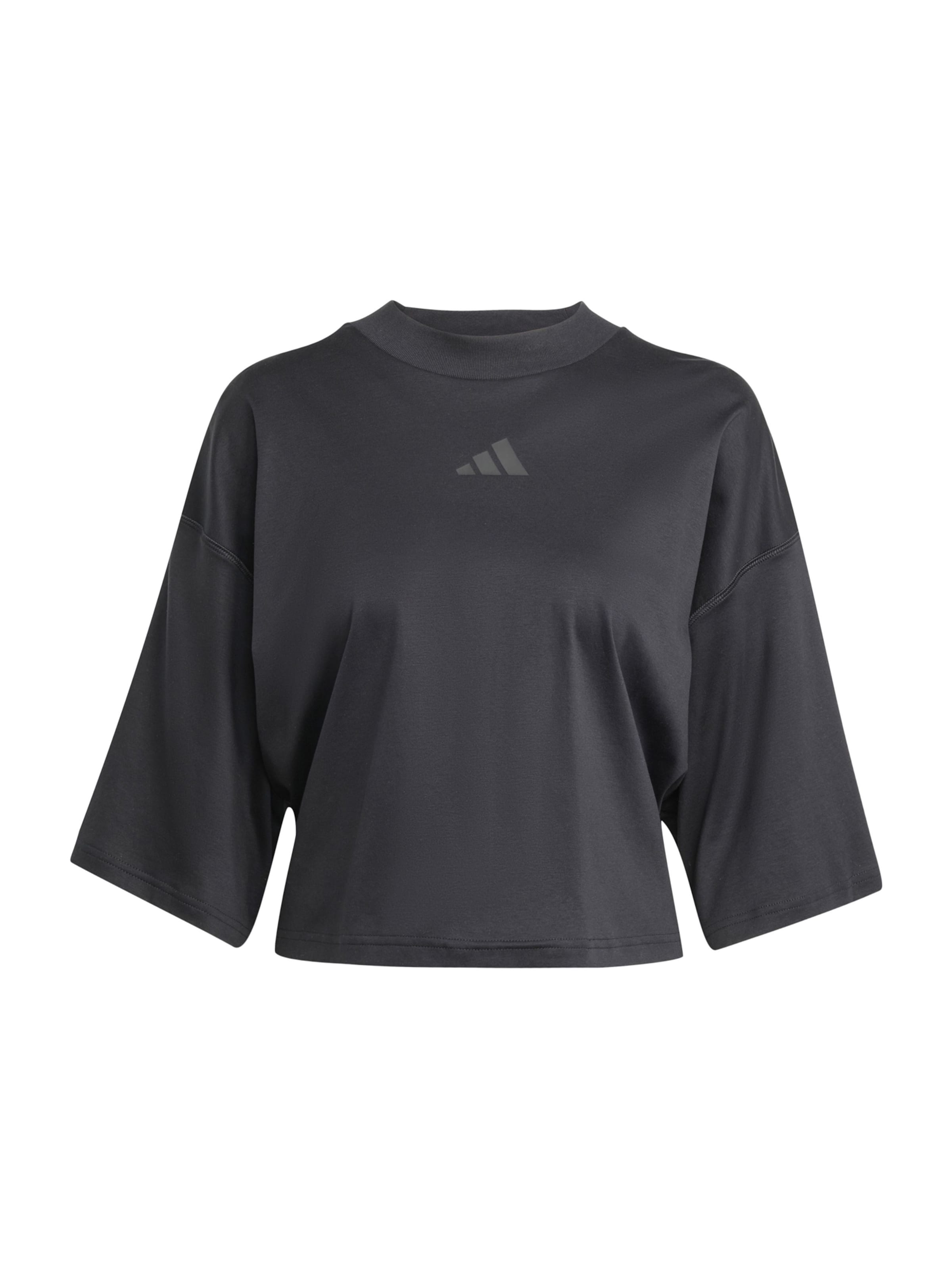 Tricou funcțional 'City Escape' de la ADIDAS SPORTSWEAR pe negru: față