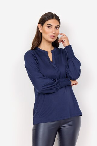 Soyaconcept Blouse in Blauw: voorkant