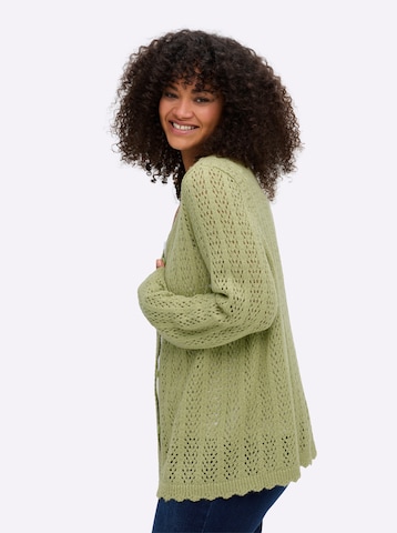 SHEEGO Pletena jopa | zelena barva