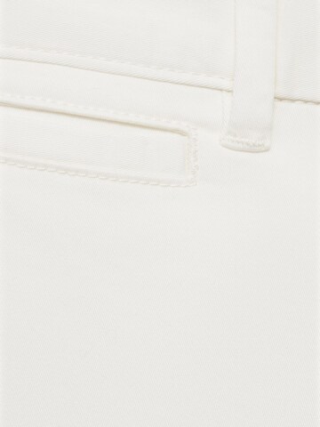 MANGO MAN Regular Chino 'PRATO' in Wit