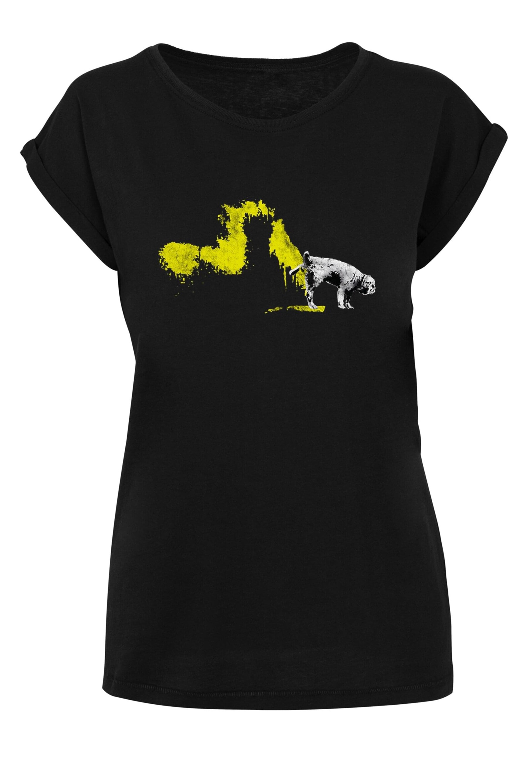 T-shirt 'Wizz Dog' Merchcode en noir : devant